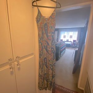 Multi Paisley Maxi Dress